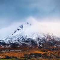 Errigal w kołderce - Irlandia