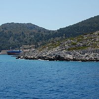 At the Greek coast