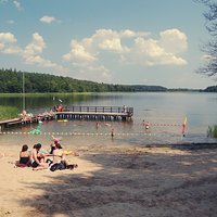 Na małej plaży w Słupach | Odpoczynek podmiejski