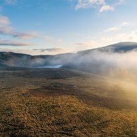 Na horyzoncie Lough Tay