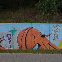 Octopus mural