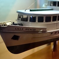 Scale model of "Lilla Weneda"