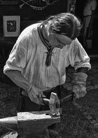 Blacksmith at work #2