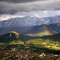 Rainbow over Zakopane