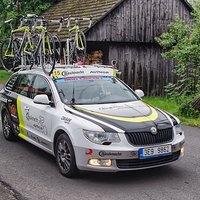 Skoda Superb - Bauknecht-Author Team support car