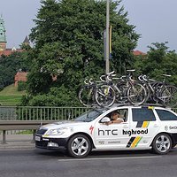 Skoda Octavia - HTC-Highroad cycling team car