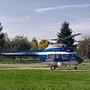 pzl kania landing in polish aviation museum