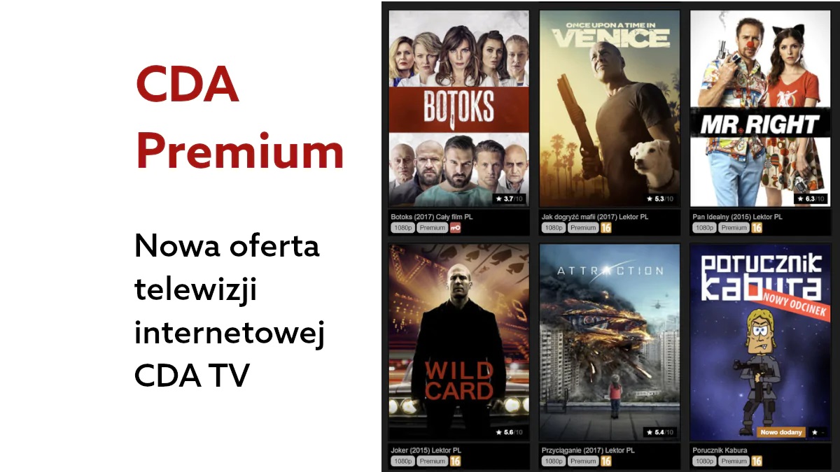 telewizja internetowa w cda premium 3 miesiące