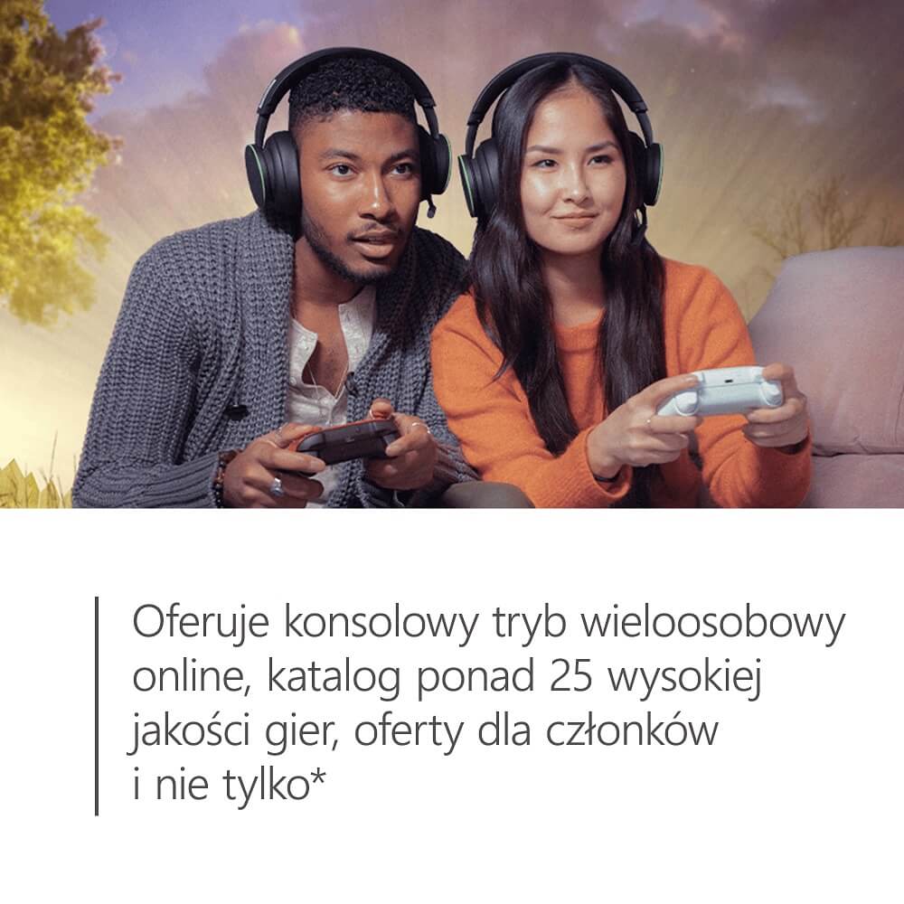 para grająca w gry w xbox game pass core 12 miesięcy w muve.pl