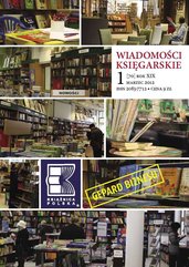 Wiadomości Księgarskie nr 1/2012 (70)