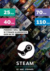 Karta podarunkowa Steam - 40 zł