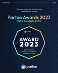 Partoo Awards 2023 - Melhor Reputação Online