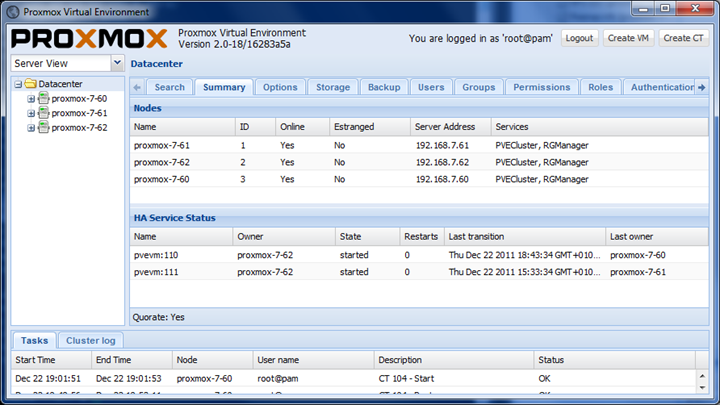 Proxmox 