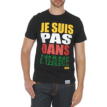 Textil Homem T-Shirt mangas curtas Wati B TEE Preto