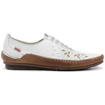 Sapatos Mulher Escarpim Fluchos Esla F1181 Blanco Hielo Branco