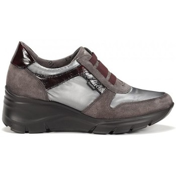 Sapatos Mulher Escarpim Fluchos Olas F1509 Gris Cinza