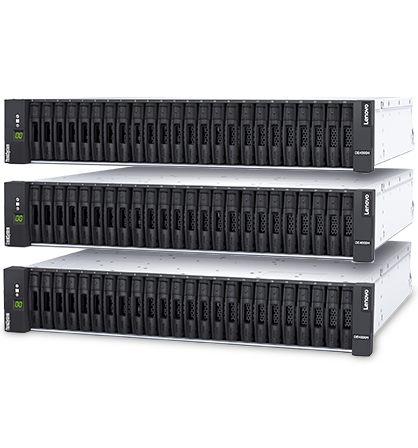 Lenovo Storage-Area Network - front facing 