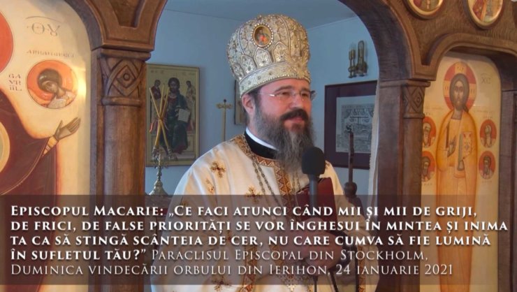 <i>“SOLUȚIA ACESTOR VREMURI TOT MAI GRELE este soluția orbului din Ierihon: „DOAMNE, MILUIEȘTE-MĂ! Doamne, ajută-mă! DOAMNE, NU MĂ LĂSA!”. Orice altă soluție este o falsă soluție”</i> (Predica PS MACARIE, video+text)