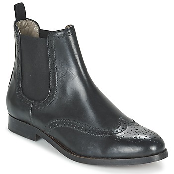 Pantofi Femei Ghete Hudson ASTA CALF Black