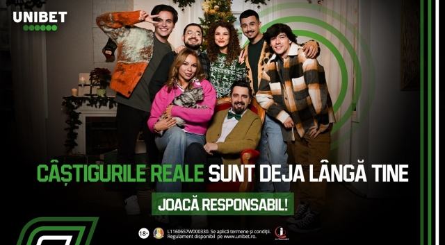 (P) Unibet lansează campania „Câștiguri Adevărate” - cu Cosmin Natanticu drept ambasador al sărbătorilor autentice