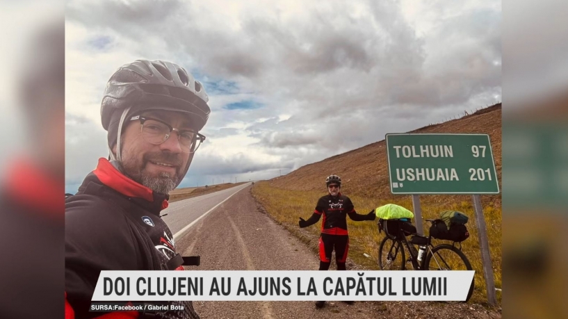 Doi clujeni au ajuns la capătul lumii | VIDEO