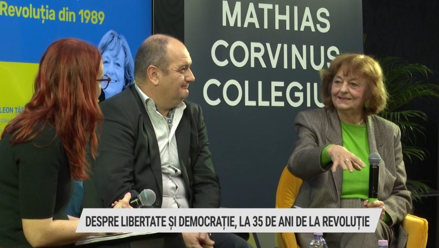 Despre libertate și democrație, la 35 de ani de la Revoluția din decembrie 1989 | VIDEO