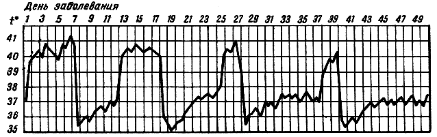 Рис. 74. Febris recurrens