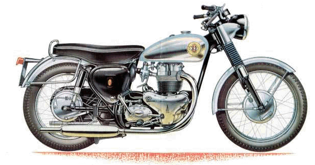 Мотоцикл BSA A 10 Super Rocket 1962