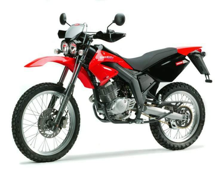 Мотоцикл Derbi Senda R 125 4T 2008