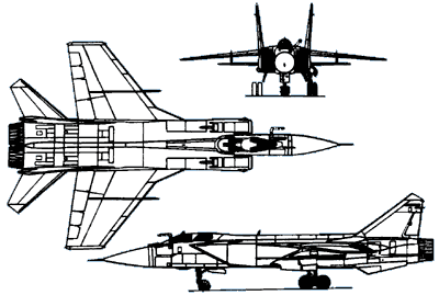 MiG-31 scheme