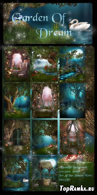 Garden Of Dream Backgrounds  