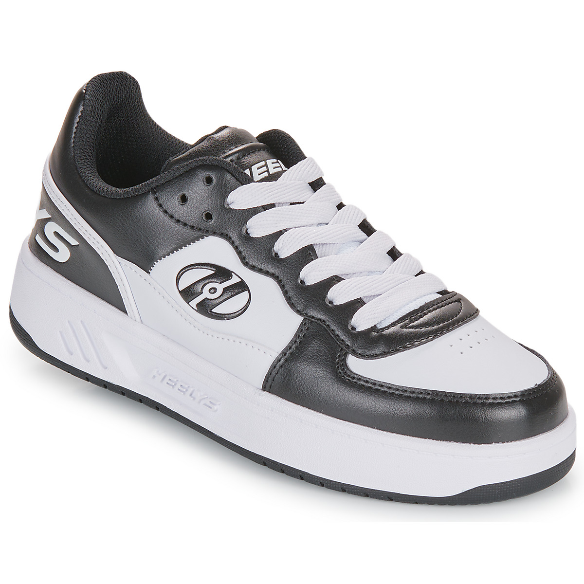 Skor Barn Skor med hjul Heelys REZERVE LOW Svart / Vit