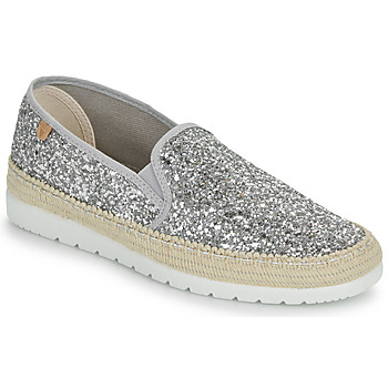 Skor Dam Espadriller Verbenas NURIA GLITTER Silverfärgad