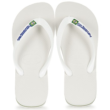 Čevlji  Japonke Havaianas BRASIL LOGO Bela