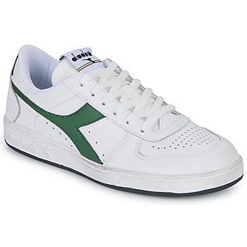 Čevlji  Nizke superge Diadora MAGIC BASKET LOW ICONA Bela / Zelena