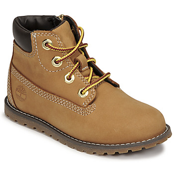 Čevlji  Otroci Polškornji Timberland POKEY PINE 6IN BOOT Kostanjeva