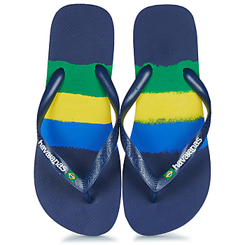 Čevlji  Moški Japonke Havaianas BRASIL TECH Modra