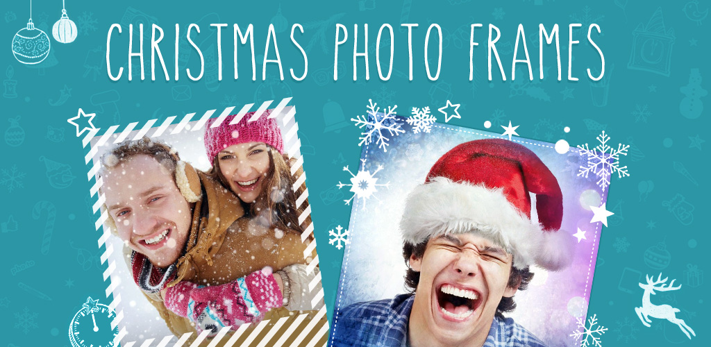 Christmas Photo Frames Android app promo image