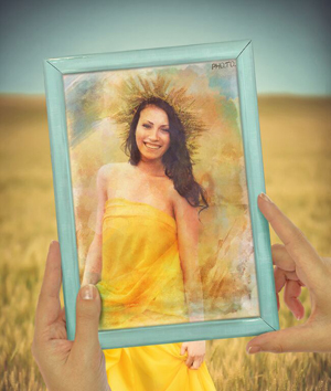 Watercolor part of your photo to transform a pic into an artistic image