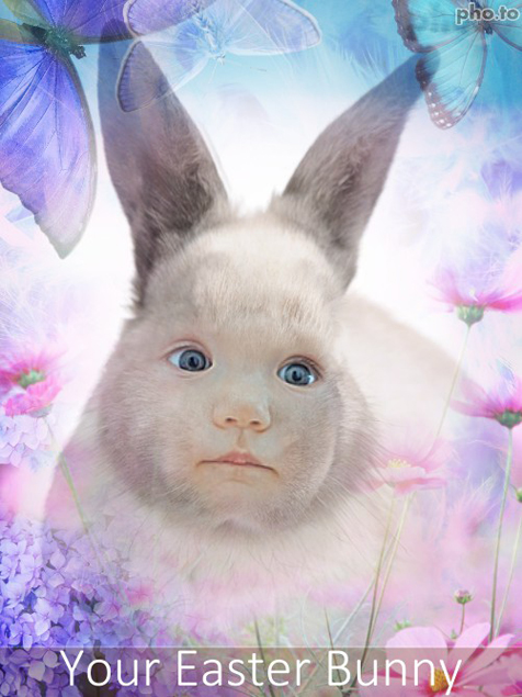 Turn yourself into an Easter rabbit