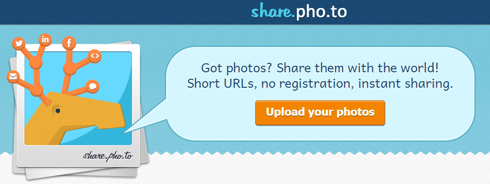 Share.Pho.to logo and key features