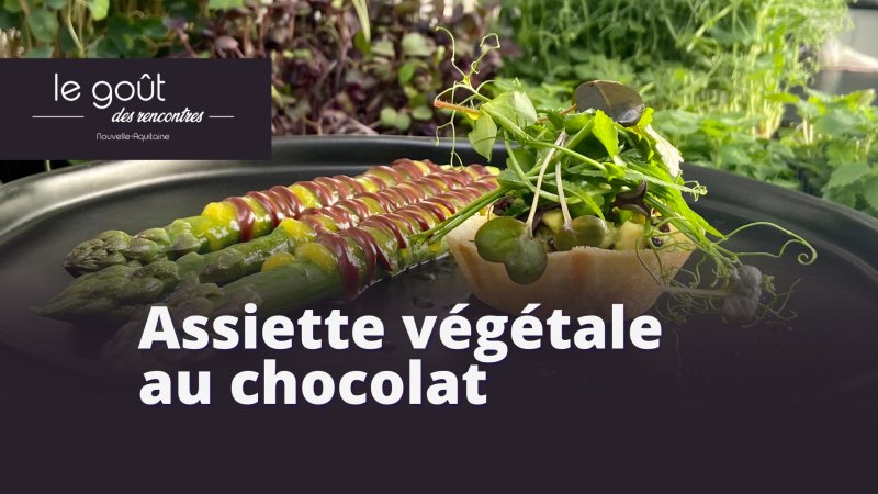 Assiette végétale au chocolat à Bordeaux - vidéo undefined - france.tv