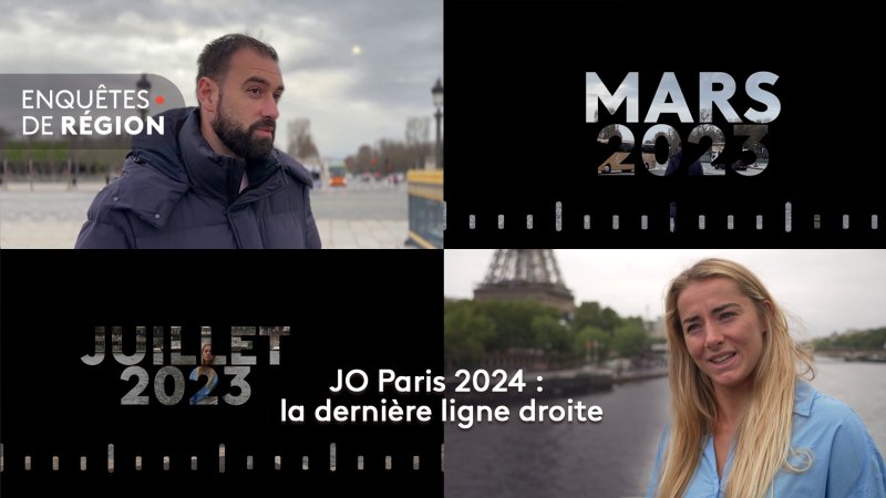 JO Paris 2024 : la dernière ligne droite  - vidéo undefined - france.tv