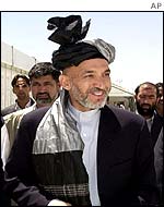 Afghan leader Hamid Karzai