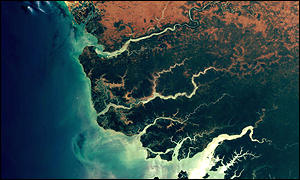 Image of Senegal's coast