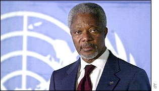 UN Secretary General Kofi Annan