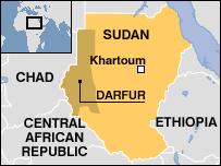 Map of Sudan