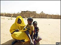 Family in Darfur