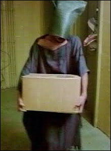 Image of prisoner at Iraq's Abu Ghraib jail broadcast by Australia's SBS TV network