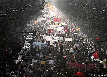 Demonstration in Paris